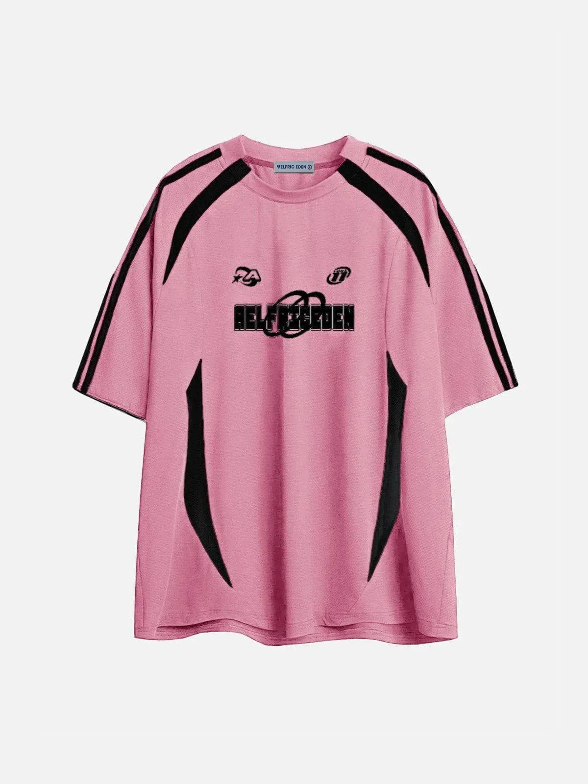 Aelfric Eden Contrast Color Stripe Soccer Jersey sold by Aelfric Eden product image thumbnail 4