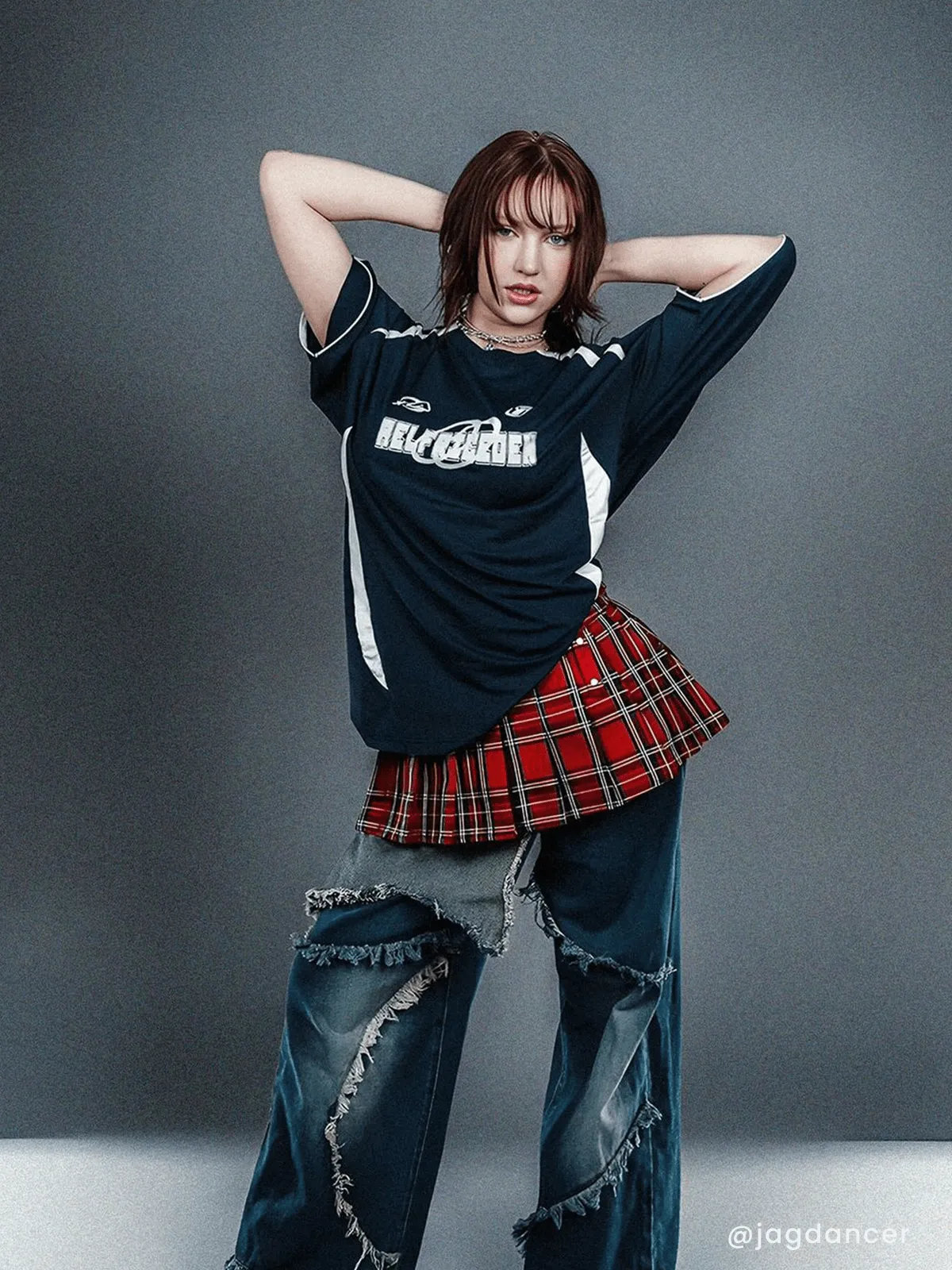 Aelfric Eden Contrast Color Stripe Soccer Jersey sold by Aelfric Eden product image thumbnail 2