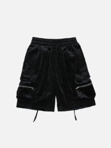 Aelfric Eden Solid Zip Up Big Pocket Shorts sold by Aelfric Eden