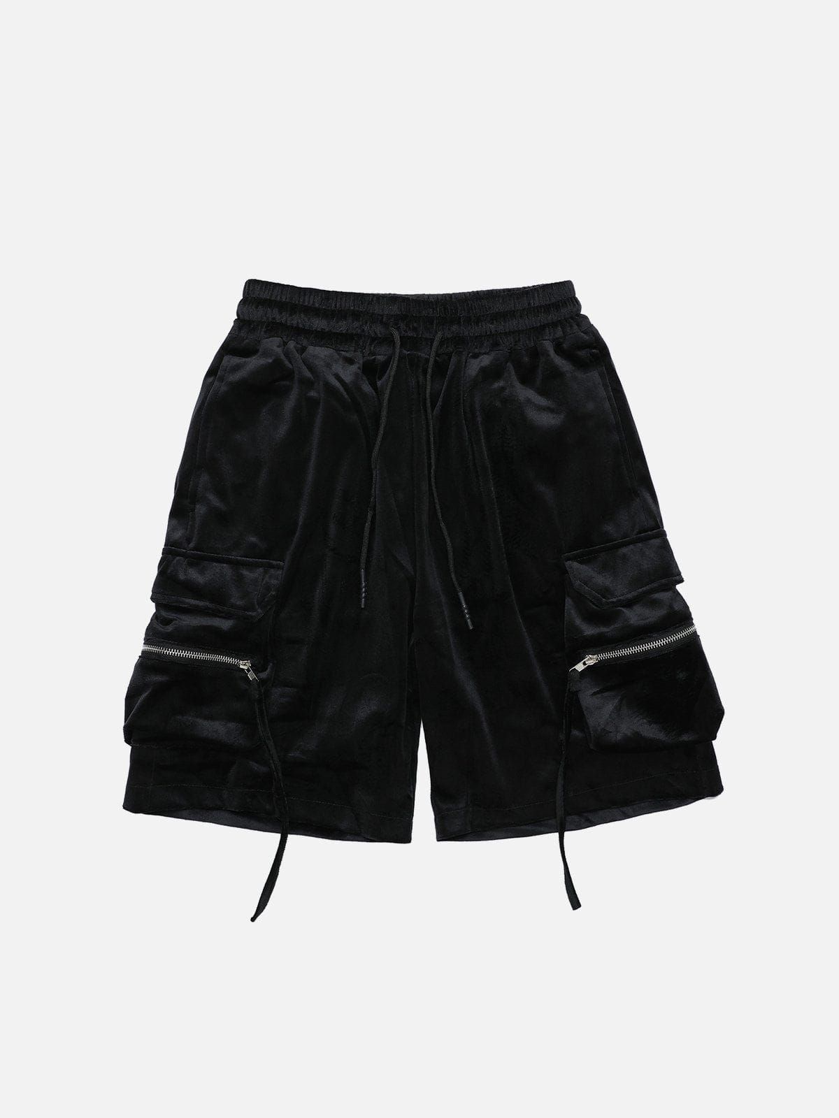 Aelfric Eden Solid Zip Up Big Pocket Shorts sold by Aelfric Eden product image thumbnail 2