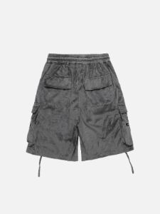 Aelfric Eden Solid Zip Up Big Pocket Shorts sold by Aelfric Eden