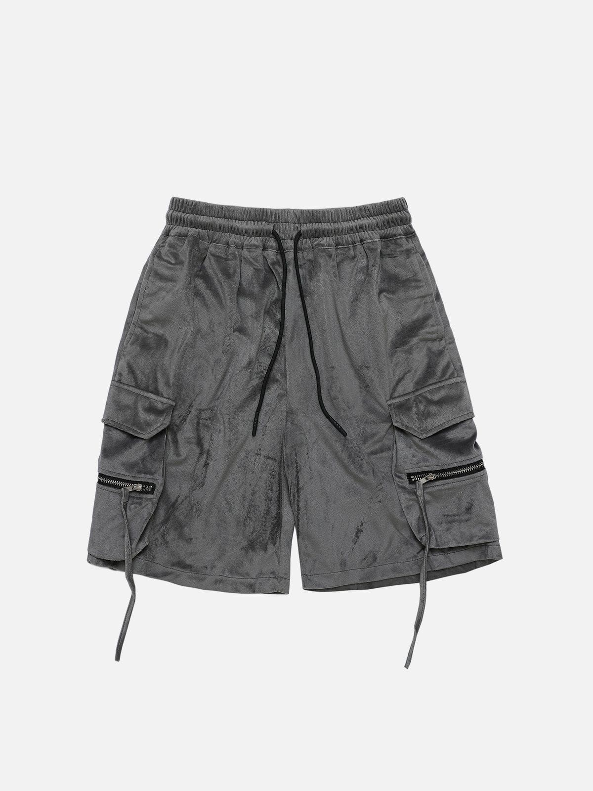 Aelfric Eden Solid Zip Up Big Pocket Shorts sold by Aelfric Eden
