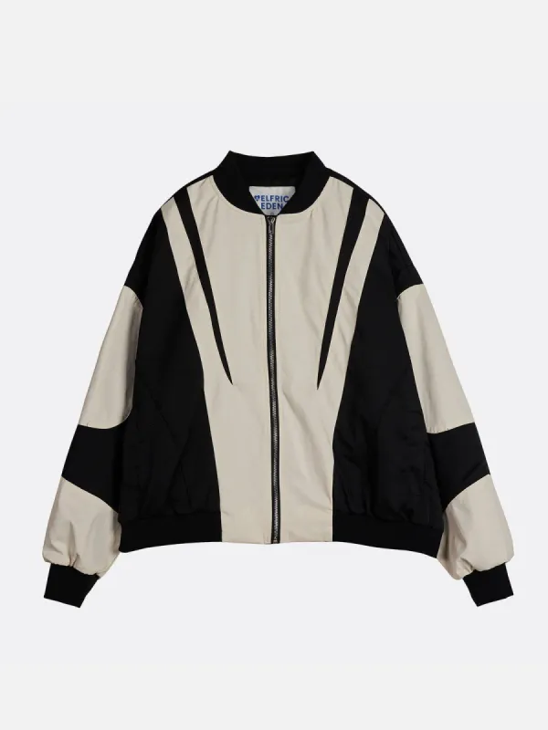 Aelfric Eden Patchwork Waterproof Bomber Jacket sold by Aelfric Eden