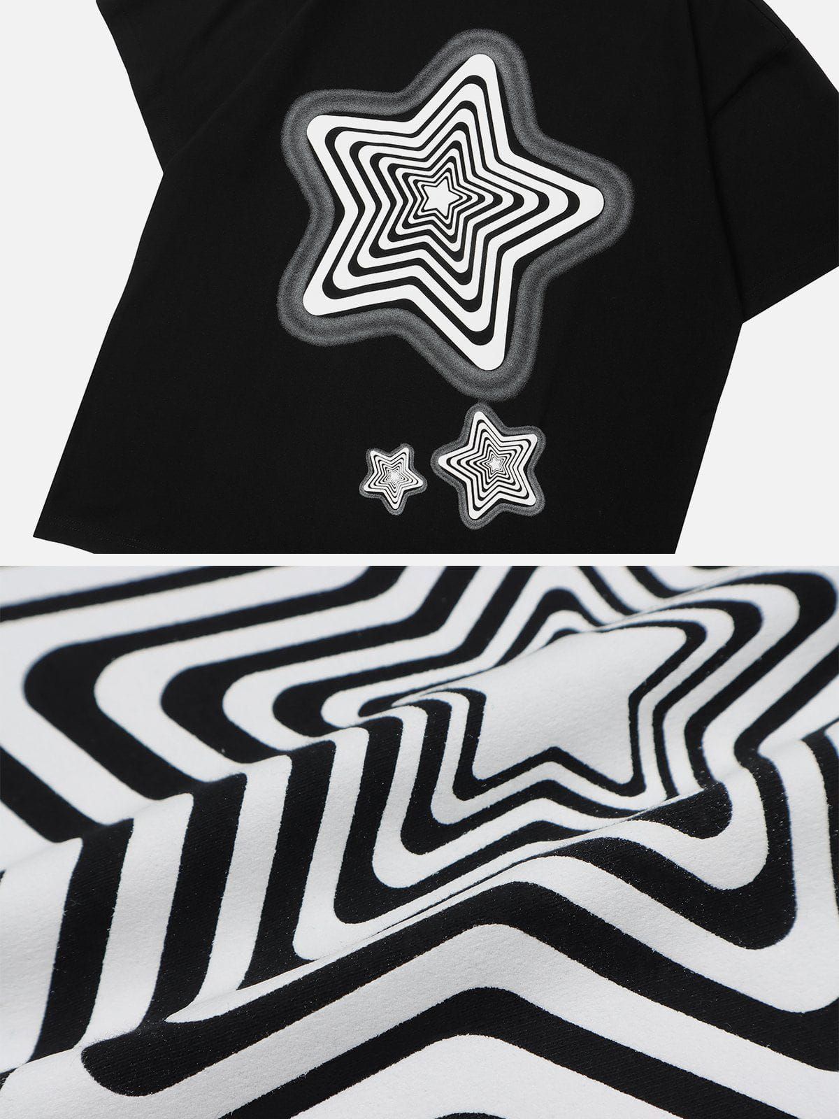 Aelfric Eden Star Print Tee sold by Aelfric Eden product image thumbnail 4