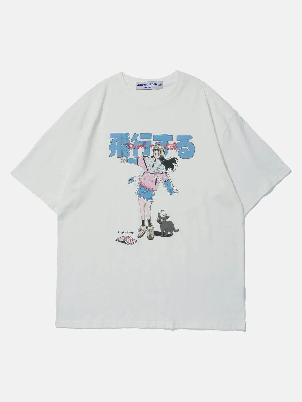 Aelfric Eden Pilot Girl Graphic Tee sold by Aelfric Eden product image thumbnail 3