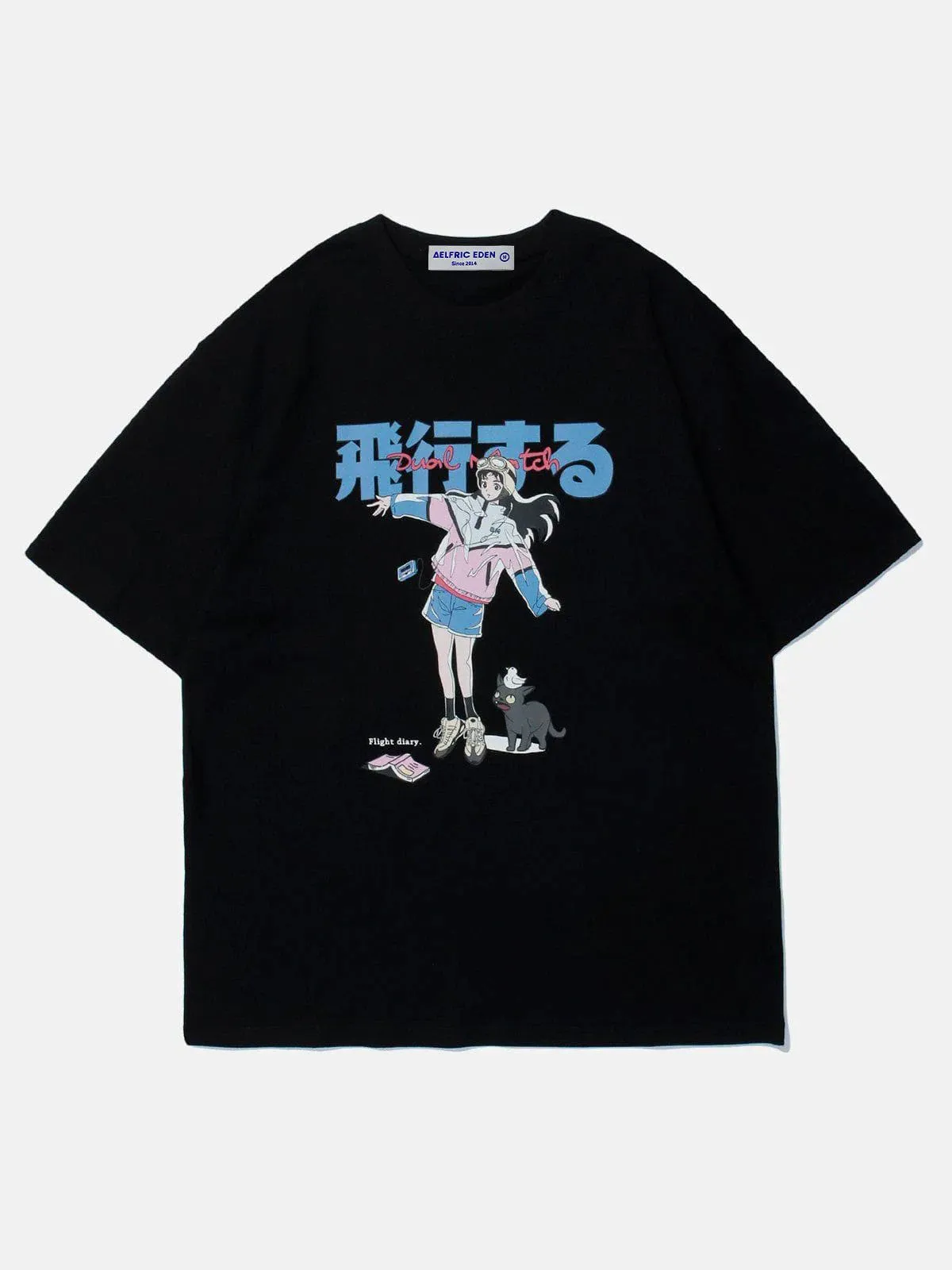 Aelfric Eden Pilot Girl Graphic Tee sold by Aelfric Eden