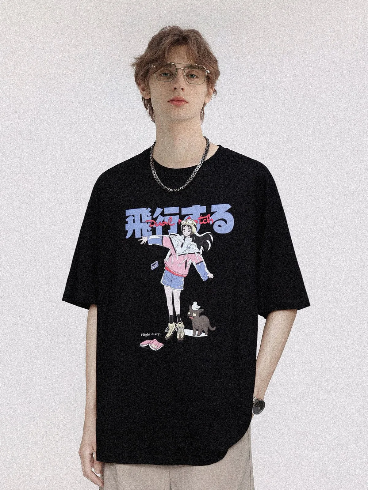 Aelfric Eden Pilot Girl Graphic Tee sold by Aelfric Eden product image thumbnail 2