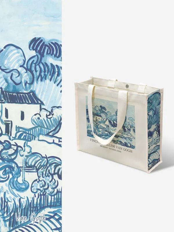 Large Van Gogh Canvas Tote Bag sold by Aelfric Eden