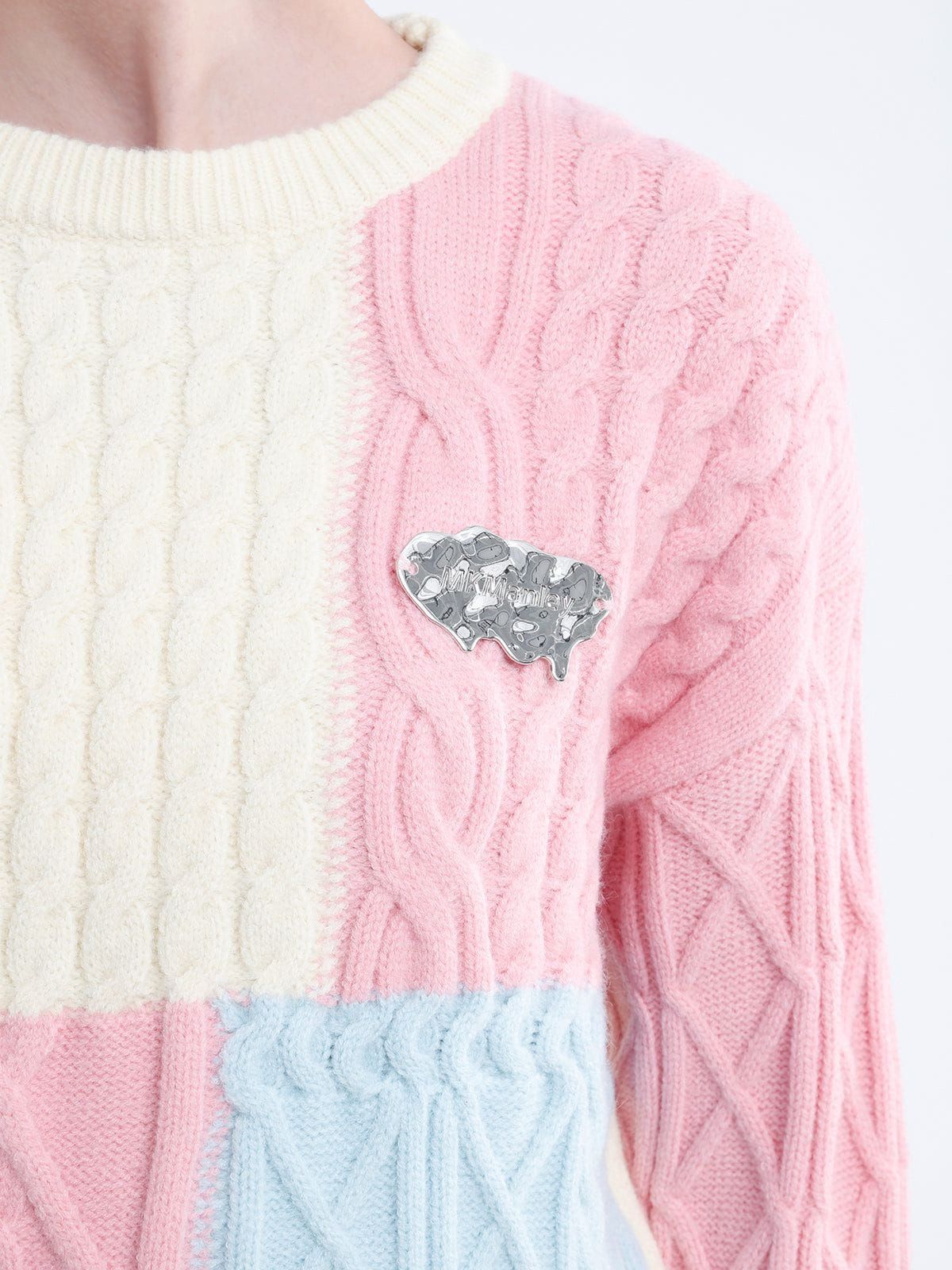 Aelfric Eden Block Patchwork Sweater sold by Aelfric Eden product image thumbnail 4