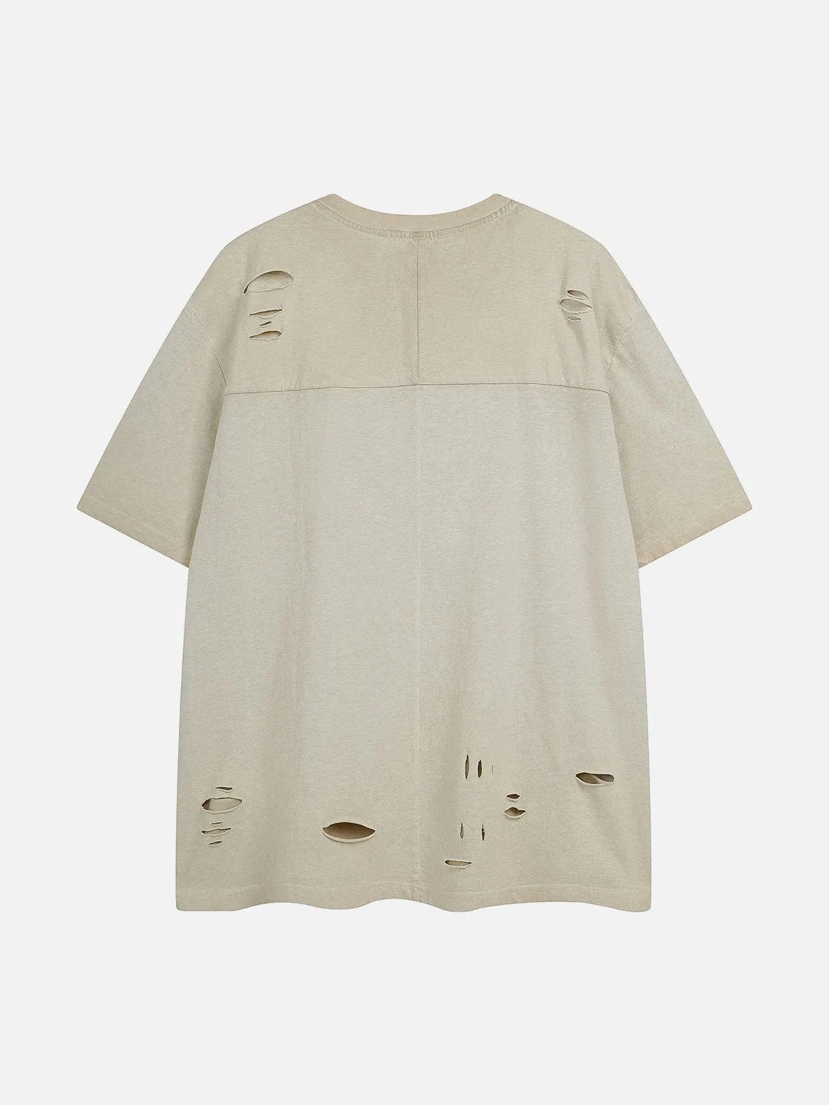 Aelfric Eden Zip Up Distressed Tee sold by Aelfric Eden product image thumbnail 2