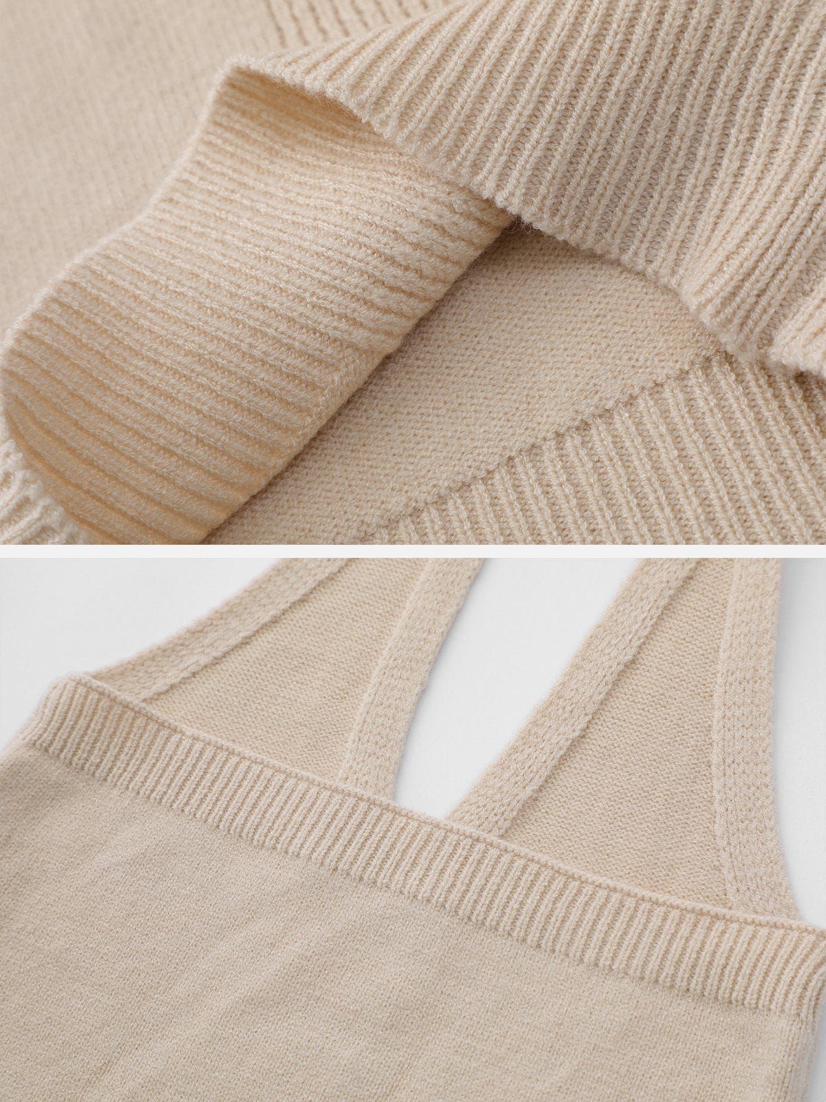 Solid Embroidered Patch Sweater Cami Top sold by Aelfric Eden product image thumbnail 8