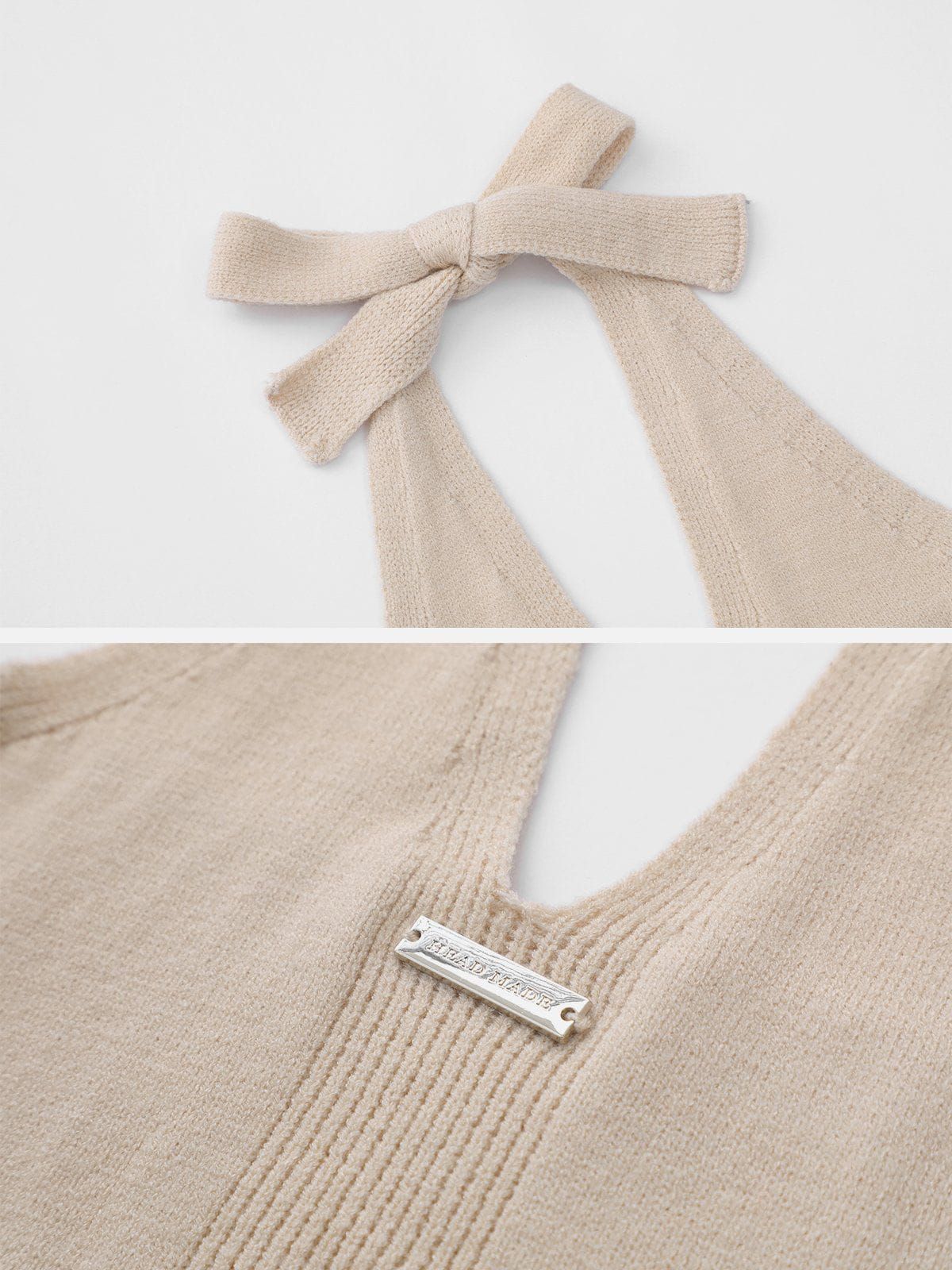 Solid Embroidered Patch Sweater Cami Top sold by Aelfric Eden product image thumbnail 9