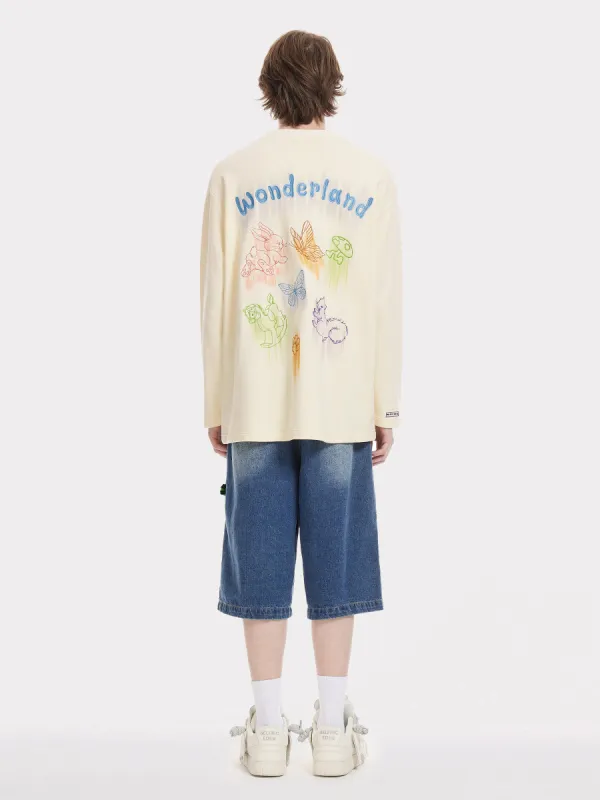 Aelfric Eden Embroidery Animal Sweatshirt sold by Aelfric Eden