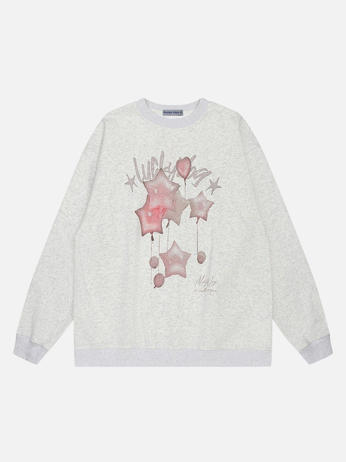 Aelfric Eden Star Balloon Print Sweatshirt sold by Aelfric Eden product image thumbnail 2