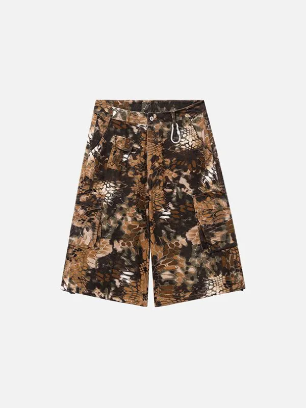 Aelfric Eden Snake Pattern Shorts sold by Aelfric Eden