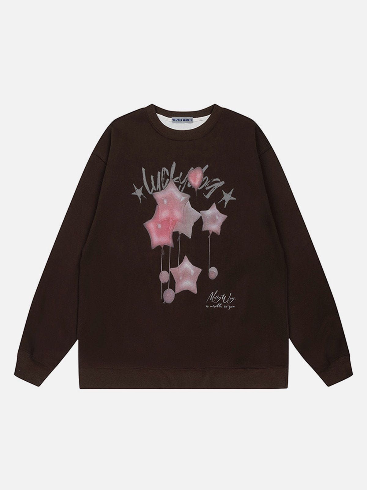 Aelfric Eden Star Balloon Print Sweatshirt sold by Aelfric Eden