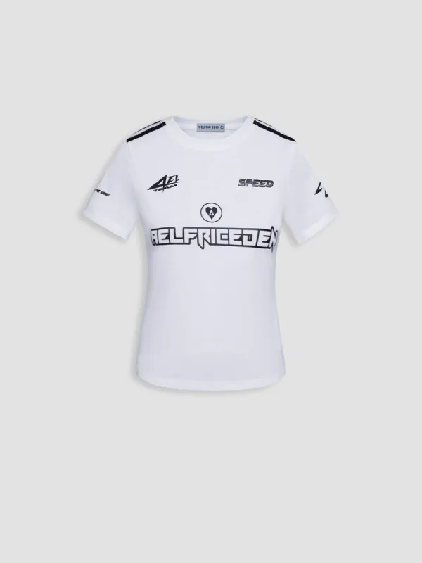 Aelfric Eden Stripe Patchwork Racing Tee sold by Aelfric Eden