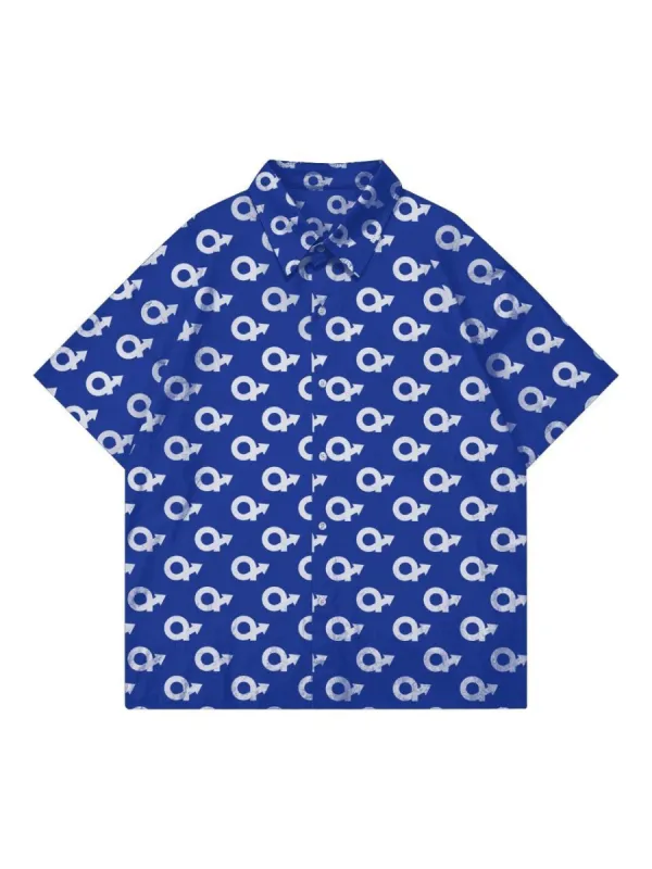 Aelfric Eden Monogram Print Shirt sold by Aelfric Eden