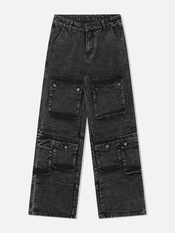Aelfric Eden Washed Multi Pocket Jeans sold by Aelfric Eden