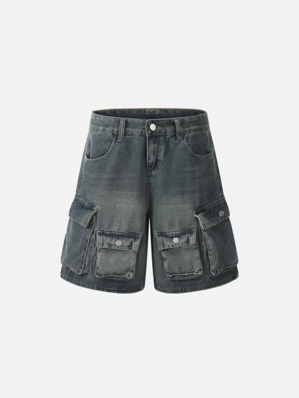 Aelfric Eden Multi Pocket Washed Jorts sold by Aelfric Eden