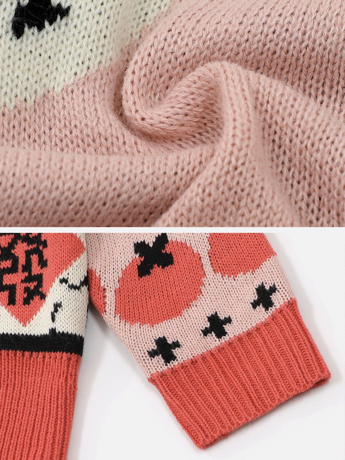 Aelfric Eden Cartoon Embroidery Sweater sold by Aelfric Eden product image thumbnail 5