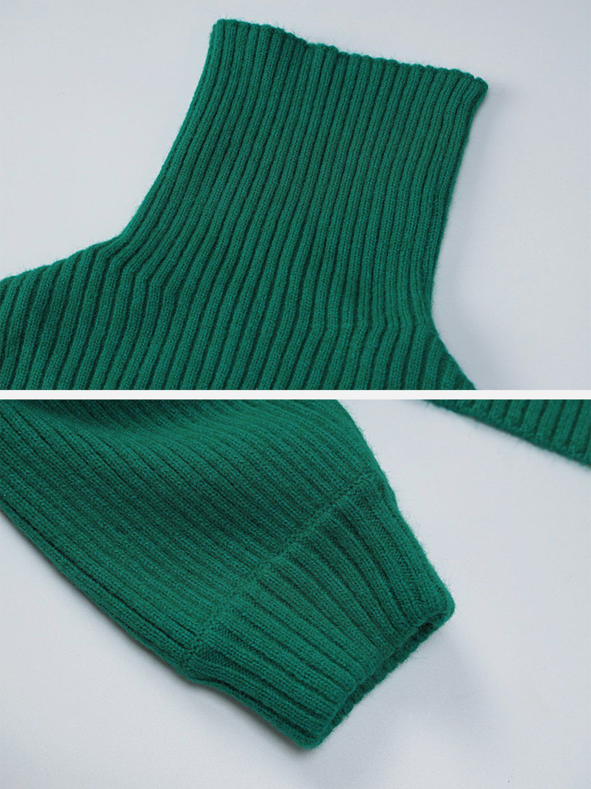 Short Cropped Navel High Neck Sweater sold by Aelfric Eden product image thumbnail 3