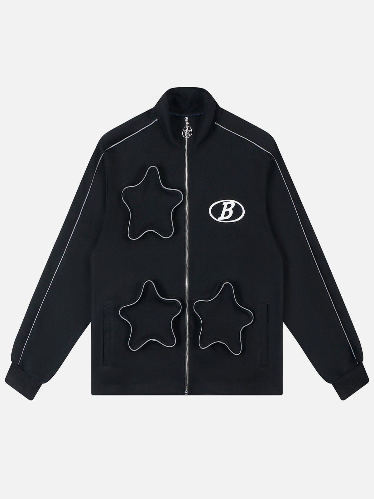 Aelfric Eden Reflective 3D Star Jacket sold by Aelfric Eden product image thumbnail 2