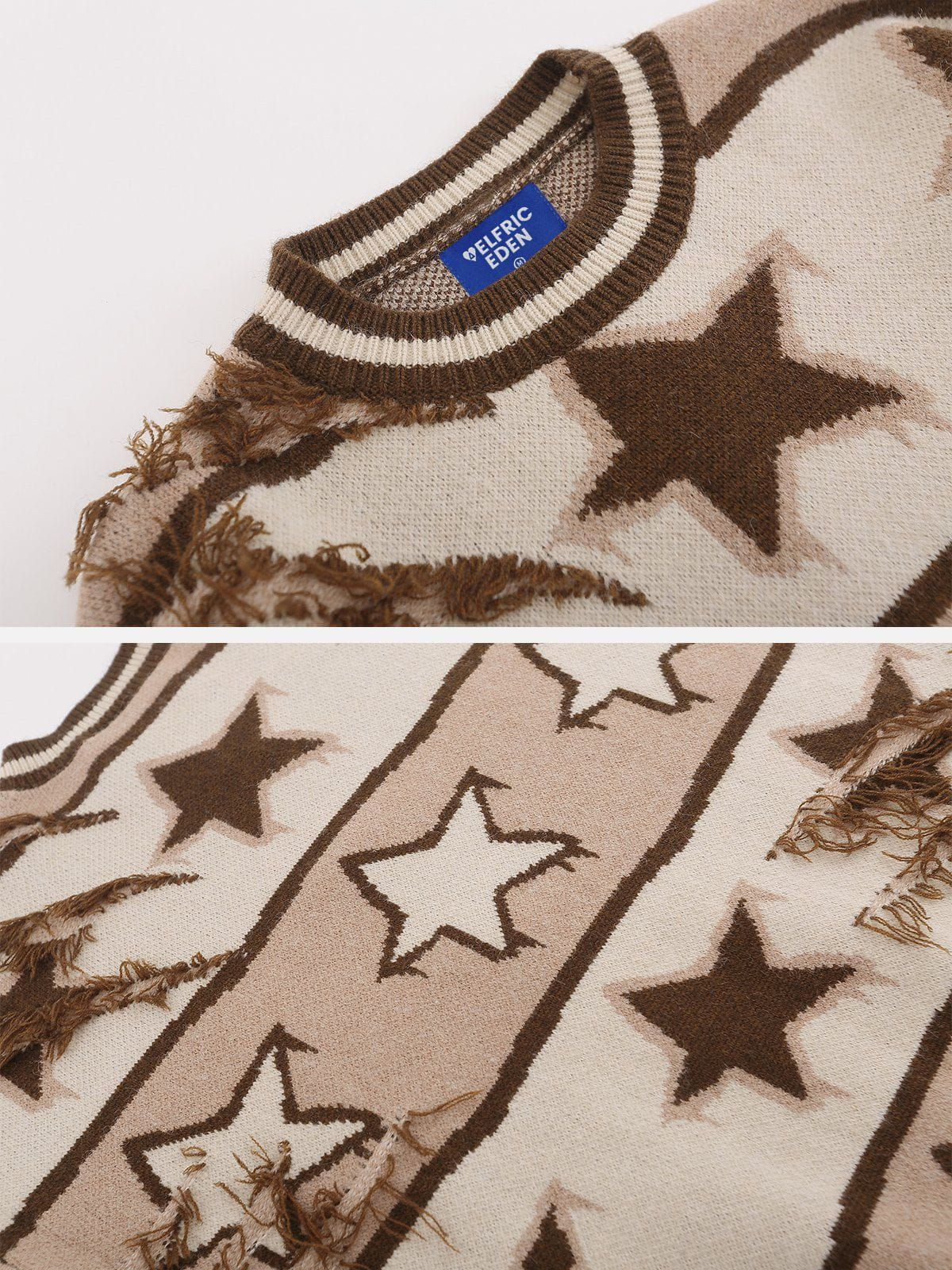 Aelfric Eden Star Fringe Sweater sold by Aelfric Eden product image thumbnail 5