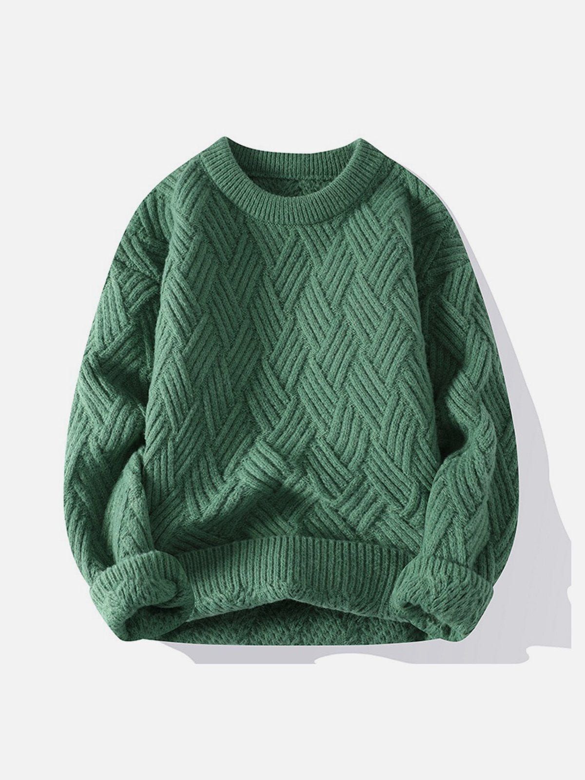 Aelfric Eden Solid Color Weave Cozy Sweater sold by Aelfric Eden product image thumbnail 2