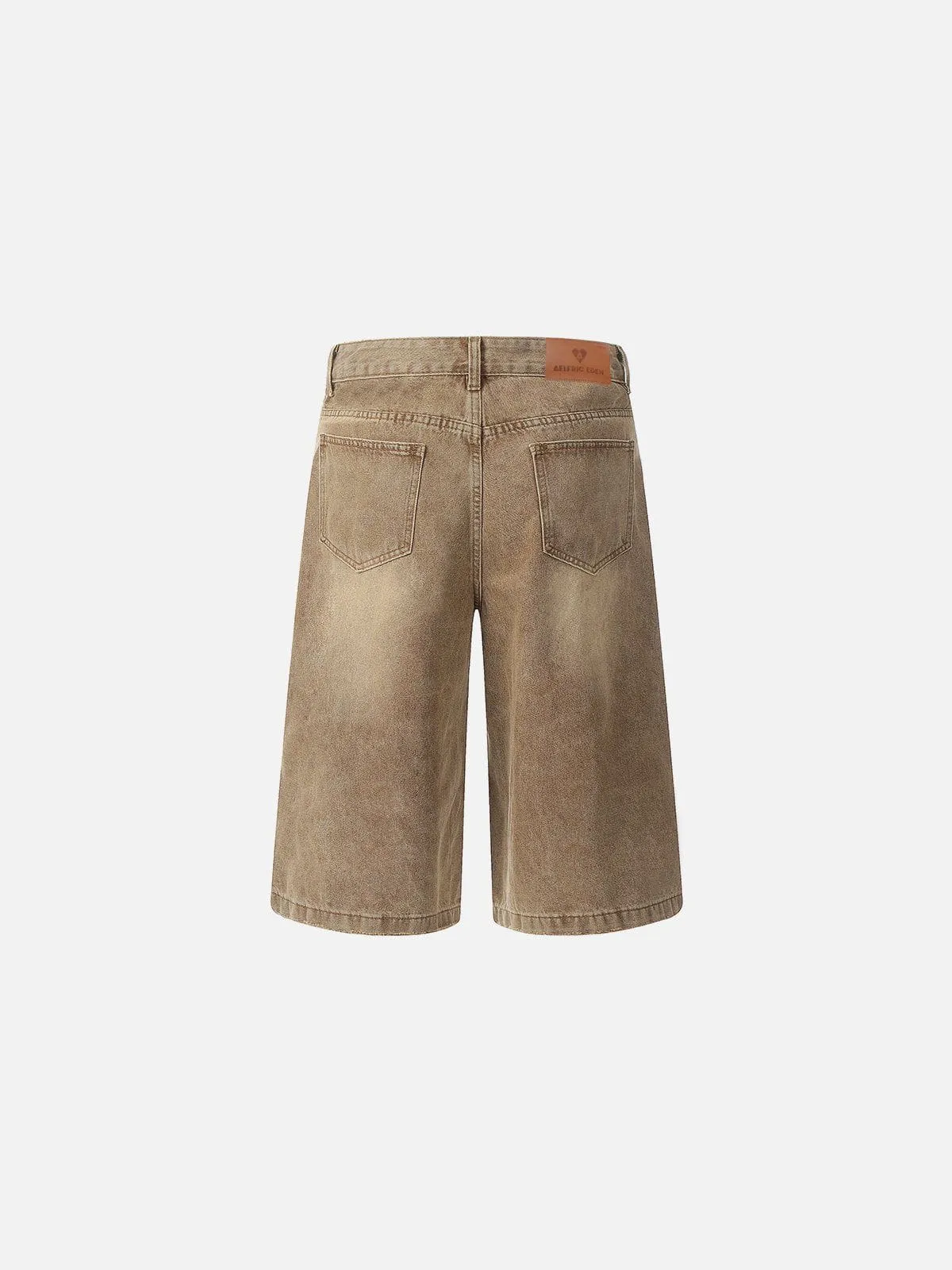 Aelfric Eden Brown Washed Longline Jorts sold by Aelfric Eden product image thumbnail 2