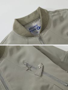 Aelfric Eden Wrinkle ZIP UP Bomber Jacket sold by Aelfric Eden