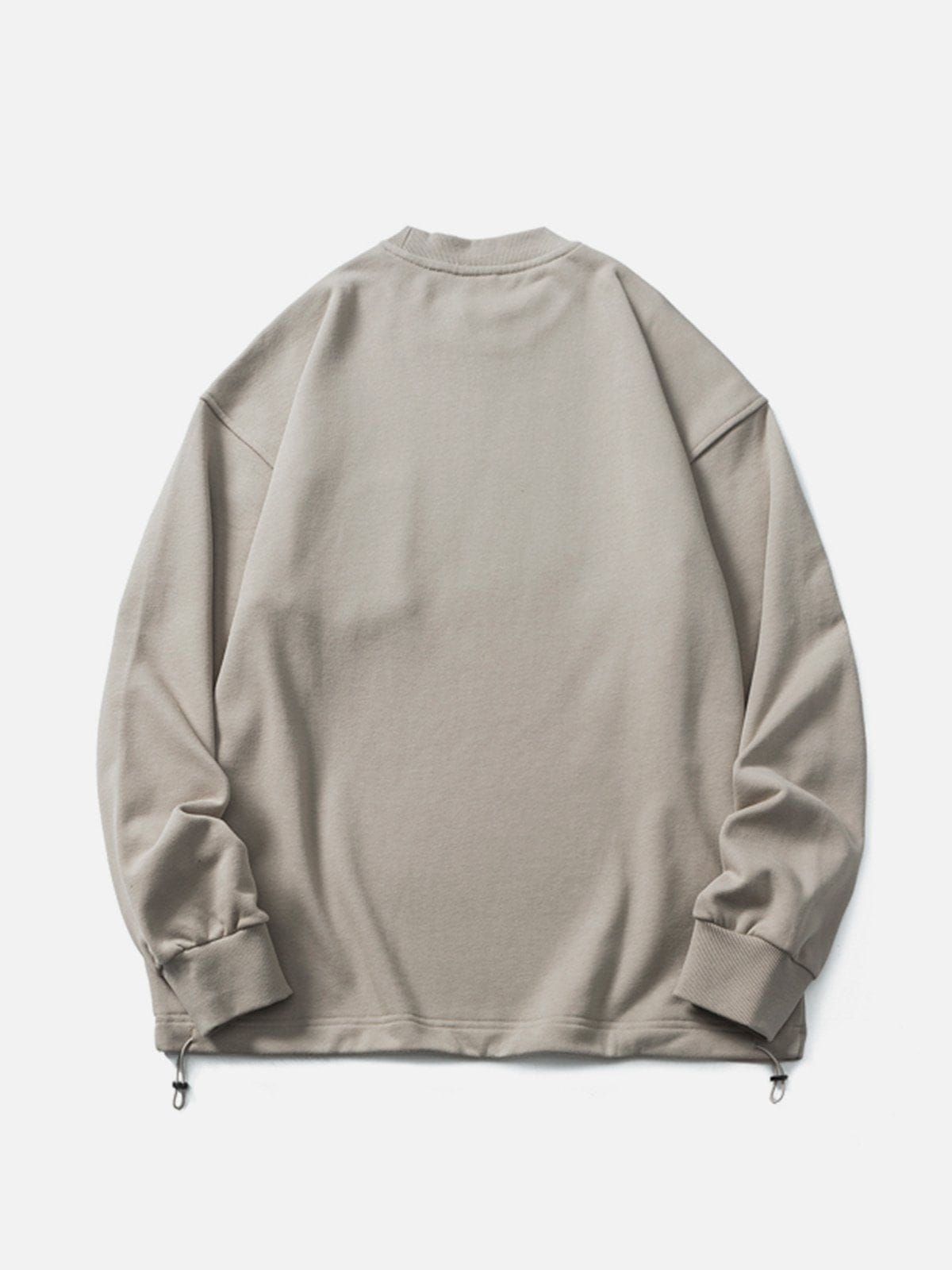 Aelfric Eden Patchwork Pockets Sweatshirt sold by Aelfric Eden product image thumbnail 2