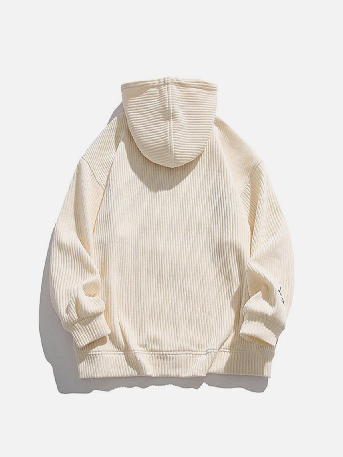 Aelfric Eden Embroidery 3D Letter Hoodie sold by Aelfric Eden product image thumbnail 2