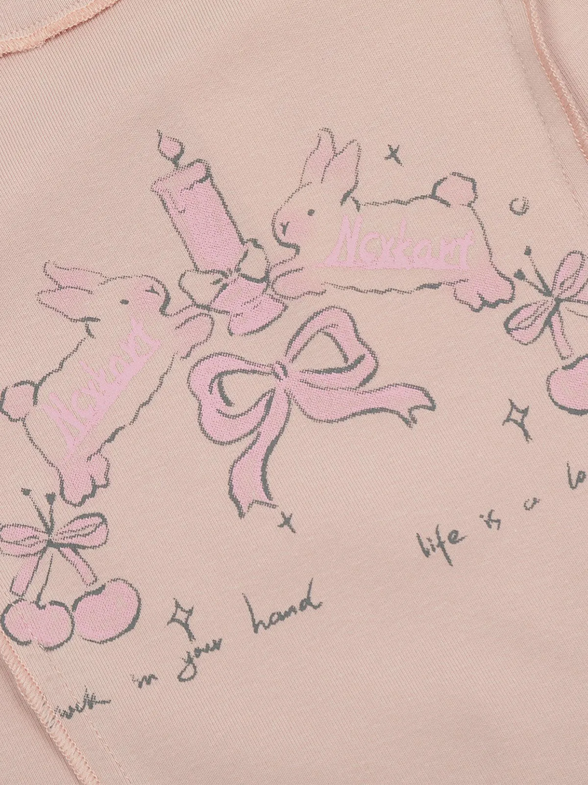 Aelfric Eden Rabbit Bow Print Tee sold by Aelfric Eden product image thumbnail 4