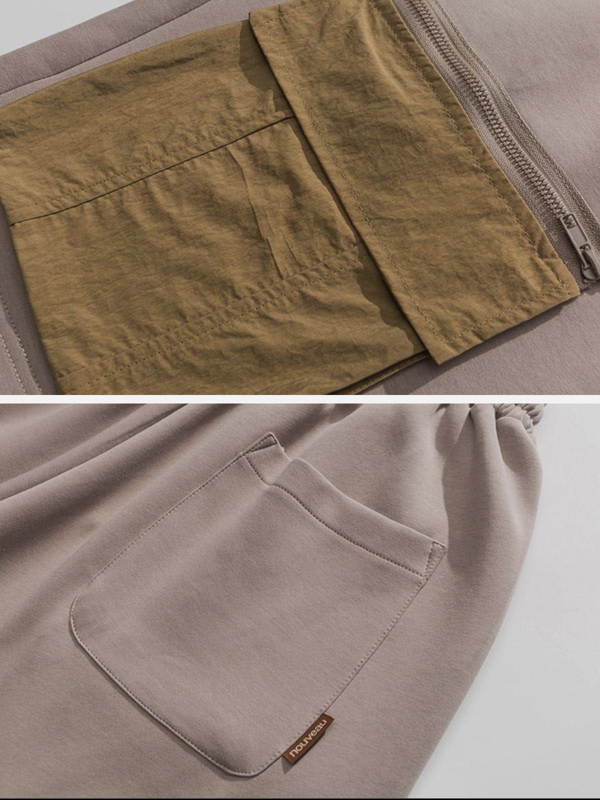 Large Pocket Patchwork Shorts sold by Aelfric Eden product image thumbnail 5