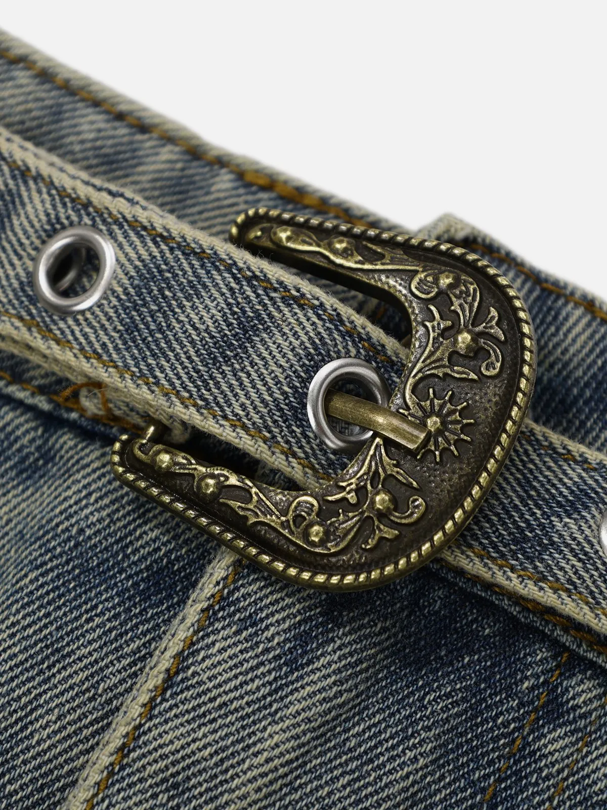 Aelfric Eden 3D Bow Washed Skirt sold by Aelfric Eden product image thumbnail 4