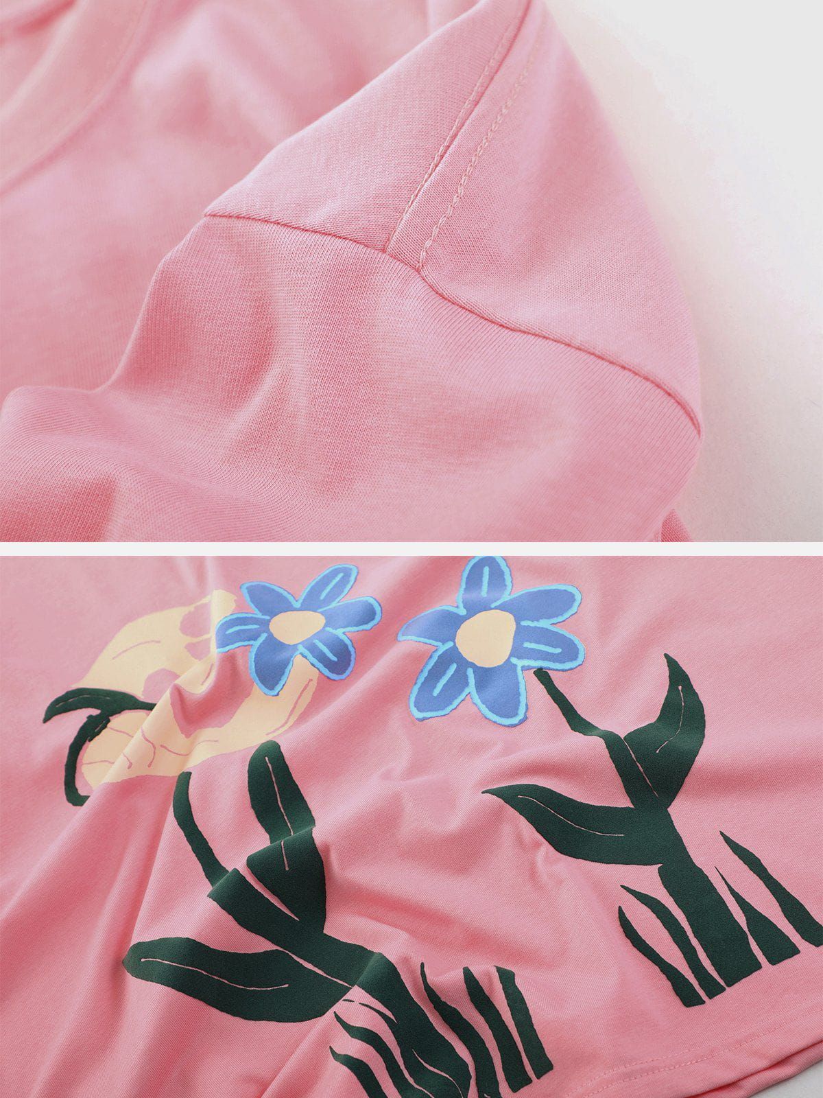 Aelfric Eden Flowers Print Tee sold by Aelfric Eden product image thumbnail 5