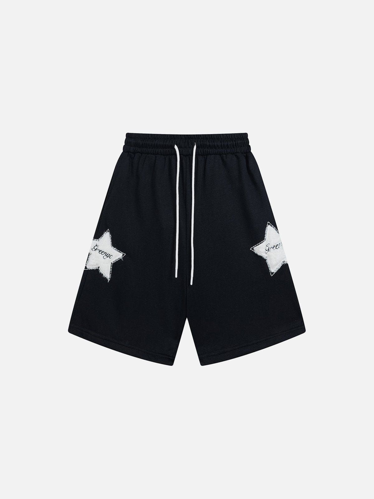 Aelfric Eden Star Flocking Embroidery Shorts sold by Aelfric Eden product image thumbnail 3