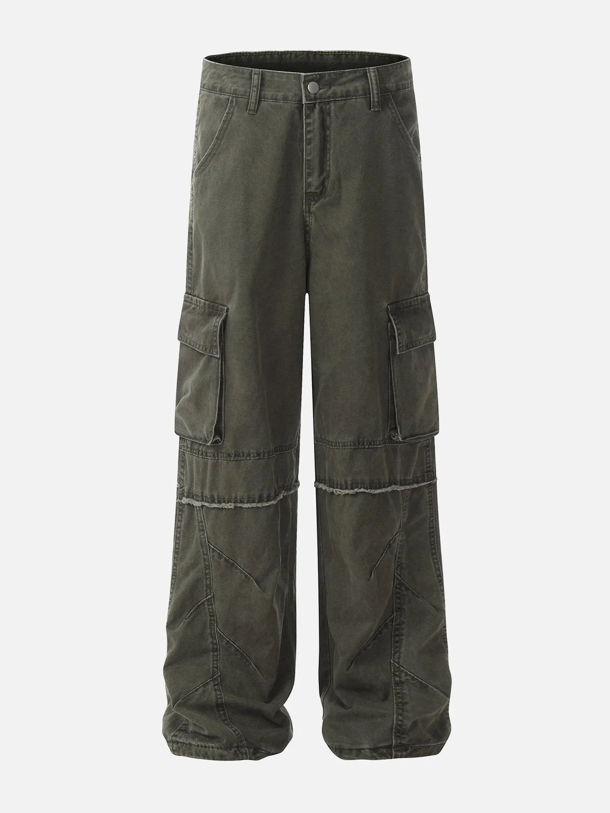 Aelfric Eden Fringe Wrinkle Multi Pocket Cargo Pants sold by Aelfric Eden product image thumbnail 2