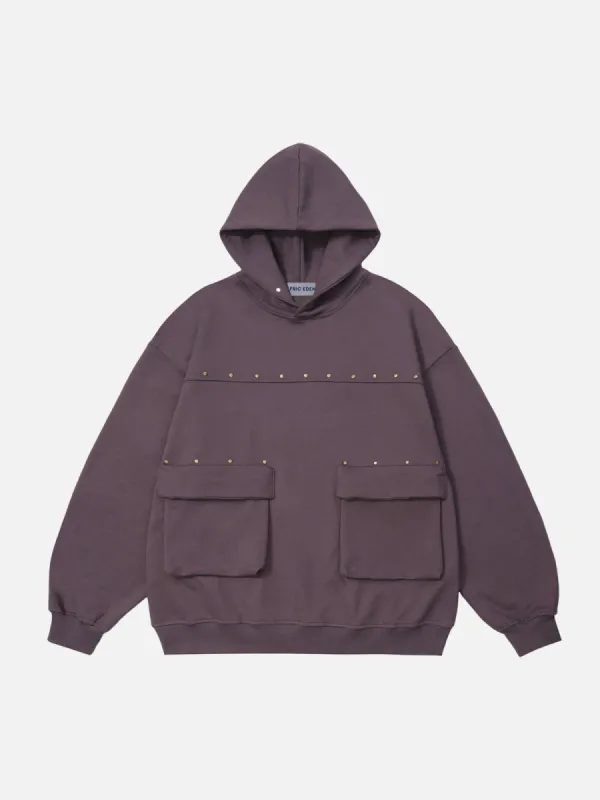 Aelfric Eden Cargo Pocket Thickened Hoodie sold by Aelfric Eden