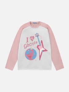 Aelfric Eden Earth Print Patchwork Sweatshirt sold by Aelfric Eden