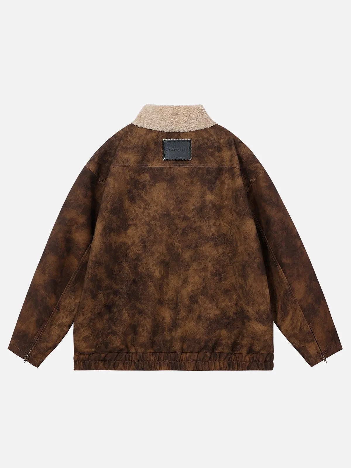 Aelfric Eden Reversible Collar Faux Leather Jacket sold by Aelfric Eden product image thumbnail 4