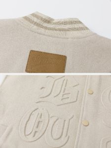 Aelfric Eden Letters Embossing Varsity Jacket sold by Aelfric Eden