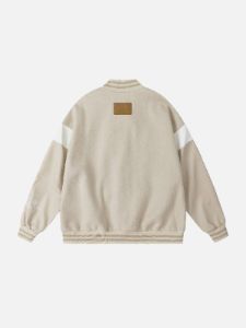 Aelfric Eden Letters Embossing Varsity Jacket sold by Aelfric Eden