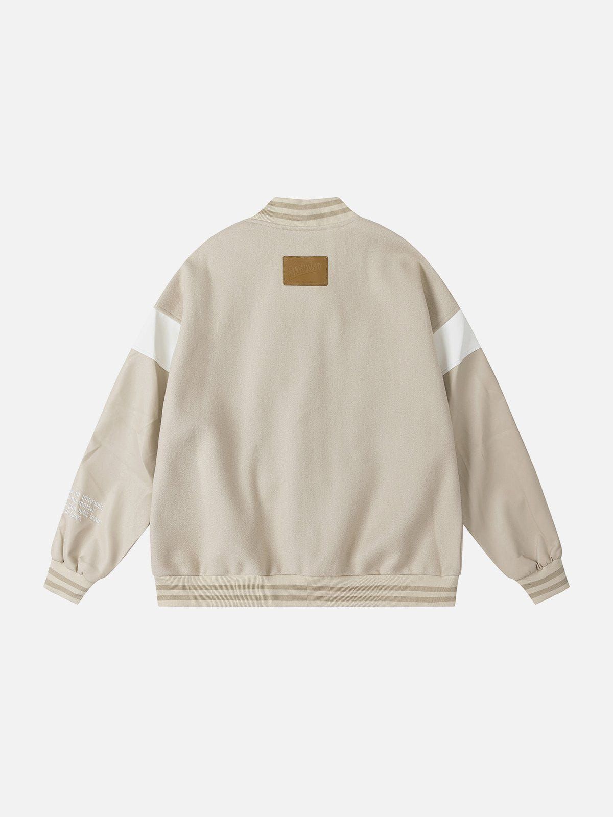 Aelfric Eden Letters Embossing Varsity Jacket sold by Aelfric Eden product image thumbnail 4