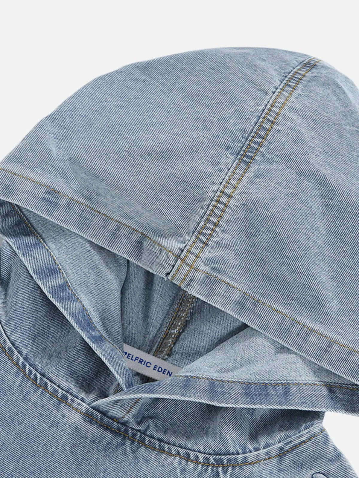 Aelfric Eden Washed Denim Hoodie sold by Aelfric Eden product image thumbnail 4
