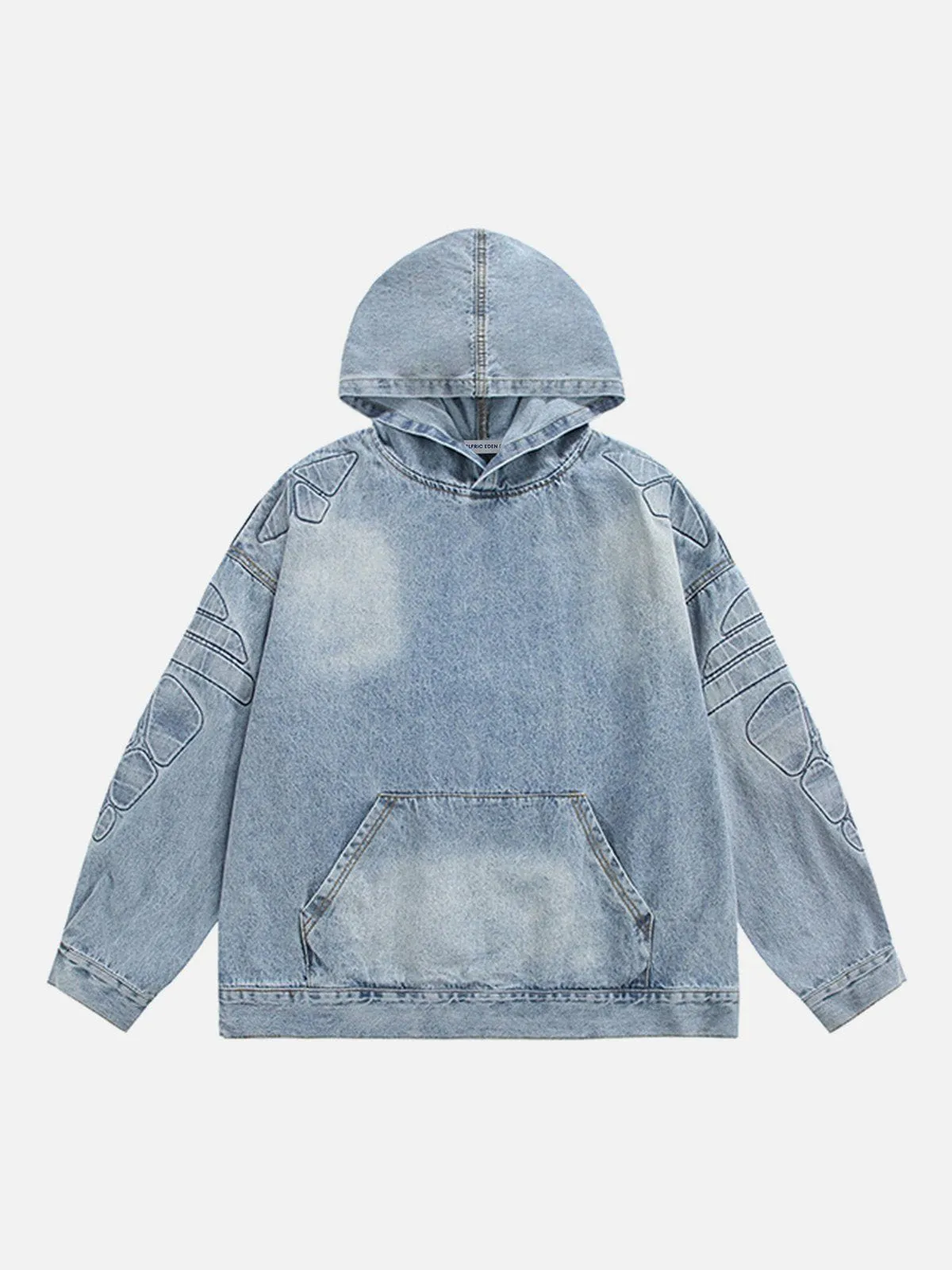 Aelfric Eden Washed Denim Hoodie sold by Aelfric Eden
