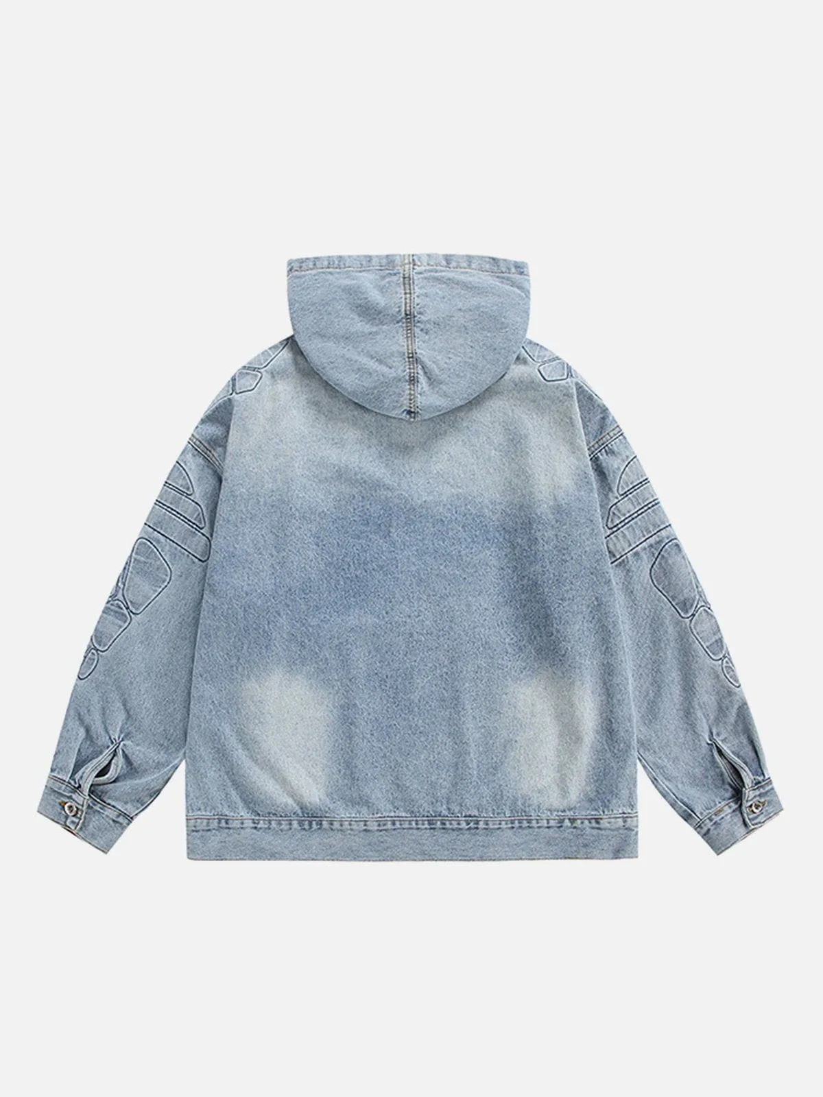 Aelfric Eden Washed Denim Hoodie sold by Aelfric Eden product image thumbnail 3