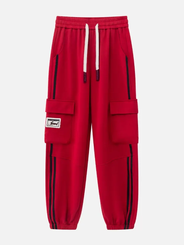 Aelfric Eden Stripe Multi Pocket Joggers sold by Aelfric Eden