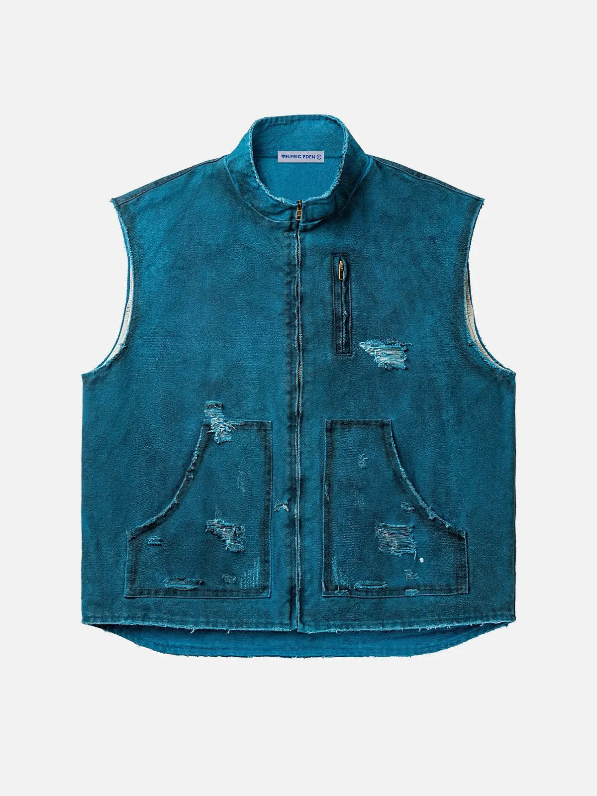 Aelfric Eden Distressed Washed Vest sold by Aelfric Eden product image thumbnail 2